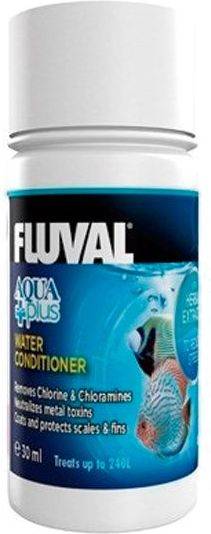 Fluval Acondicionador De agua aquaplus 30 ml condicionador