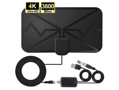 3600 Miles 4K Digital Indoor TV Antenna with Signal Amplifier DVB-T HD TV Digital Antenna VENISYMLIS