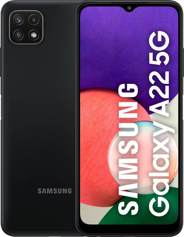 Smartphone SAMSUNG Galaxy A22 5G (6.6'' - 4 GB - 128 GB - Gris)