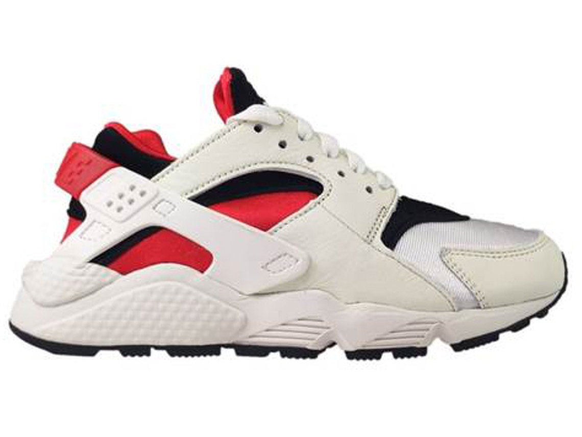 Zapatillas Deportivas NIKE Air Huarache Mujer Negro creme Rojo Cuero Natural Material Sintetico Tela 35 5 Worten.es