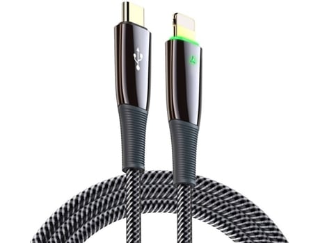 Cable DUX DUCIS (Tipo C - 1.2m - Negro)