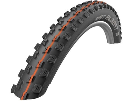 Neumático para Ciclismo Montaña SCHWALBE Mtb Fat Albert Frontale Hs477 Tle Evo Addix Soft Tubeless Foldable (27.5´´)