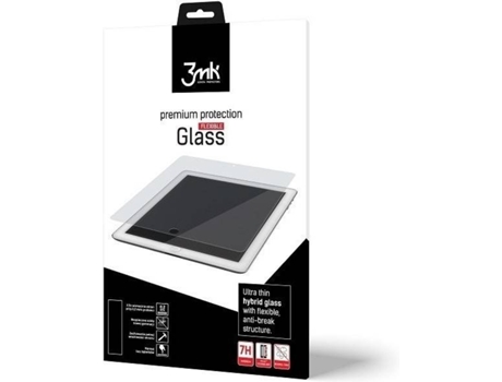 Protector Pantalla Tablet 3MK Cristal Templado (iPad Air) Transparente