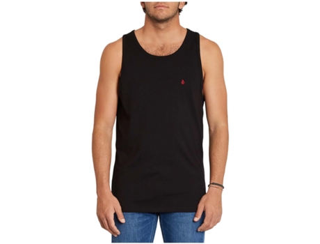 Camiseta de Hombre VOLCOM Tirantes Blanks Tank Negro (L)