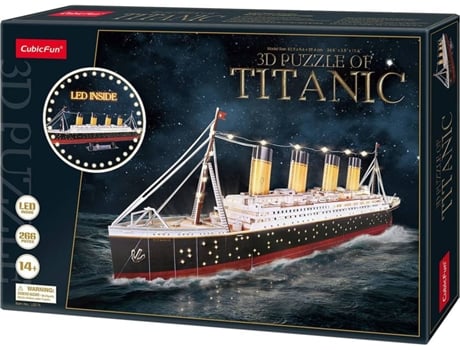 Puzzle 3d World brands titanic 14 años