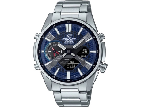 Reloj CASIO Edifice Bluetooth Hombre (Acero - Plateado)