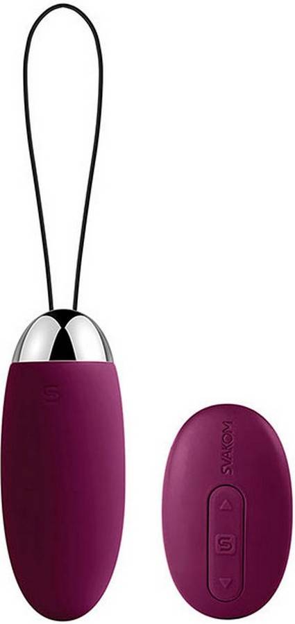 Vibrador SVAKOM NS7143 Violet (Silicona - 8x3.4 cm)