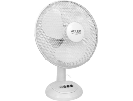 Ventilador de Mesa ADLER AD7303 (70 W - Diámetro 30 cm)