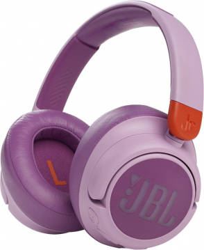 Auriculares JBL JR 460NC (Over Ear - Micrófono - Noise Canceling - Rosa)