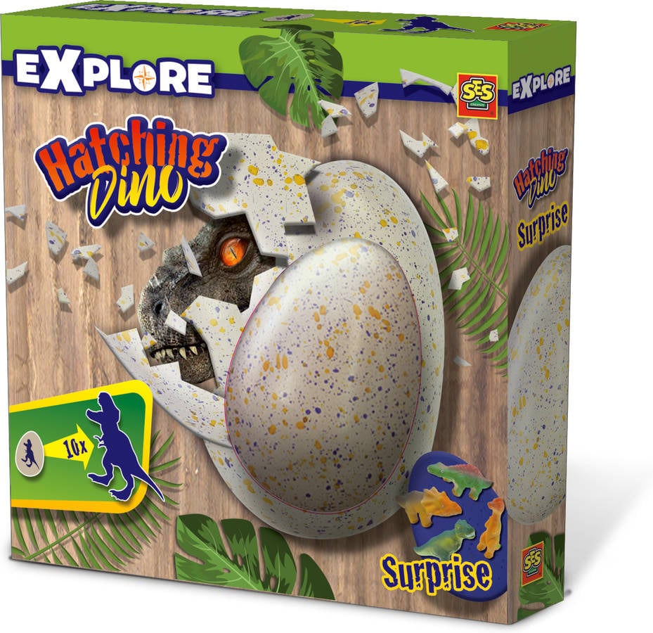 Juego interactivo SES CREATIVE Hatching Dinossaurio