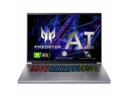 Laptop ACER Predator Triton Neo 16 PTN16-51 (Plateado - 512 GB SSD - 16 - Qwerty Español - 32 GB RAM - Nvidia Geforce RTX 4060)