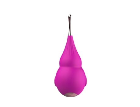 Vibrador de masaje de silicona resistente al agua de 12 frecuencias para mujeres (púrpura) VEANXIN