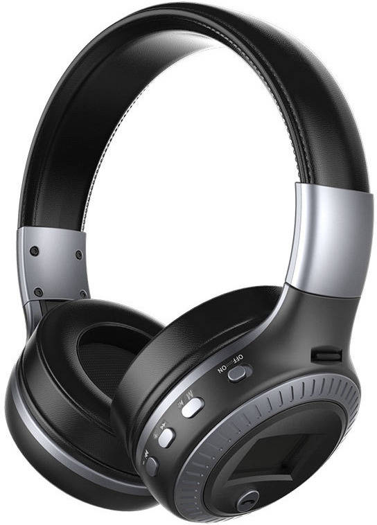 Auriculares Bluetooth ZEALOT B19 (Over Ear - Micrófono - Noise Cancelling  - Gris)