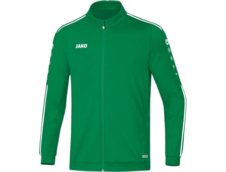 Chaqueta para Niños JAKO Polyester Striker 2.0 (Verde y Blanco - 7/8 Años )