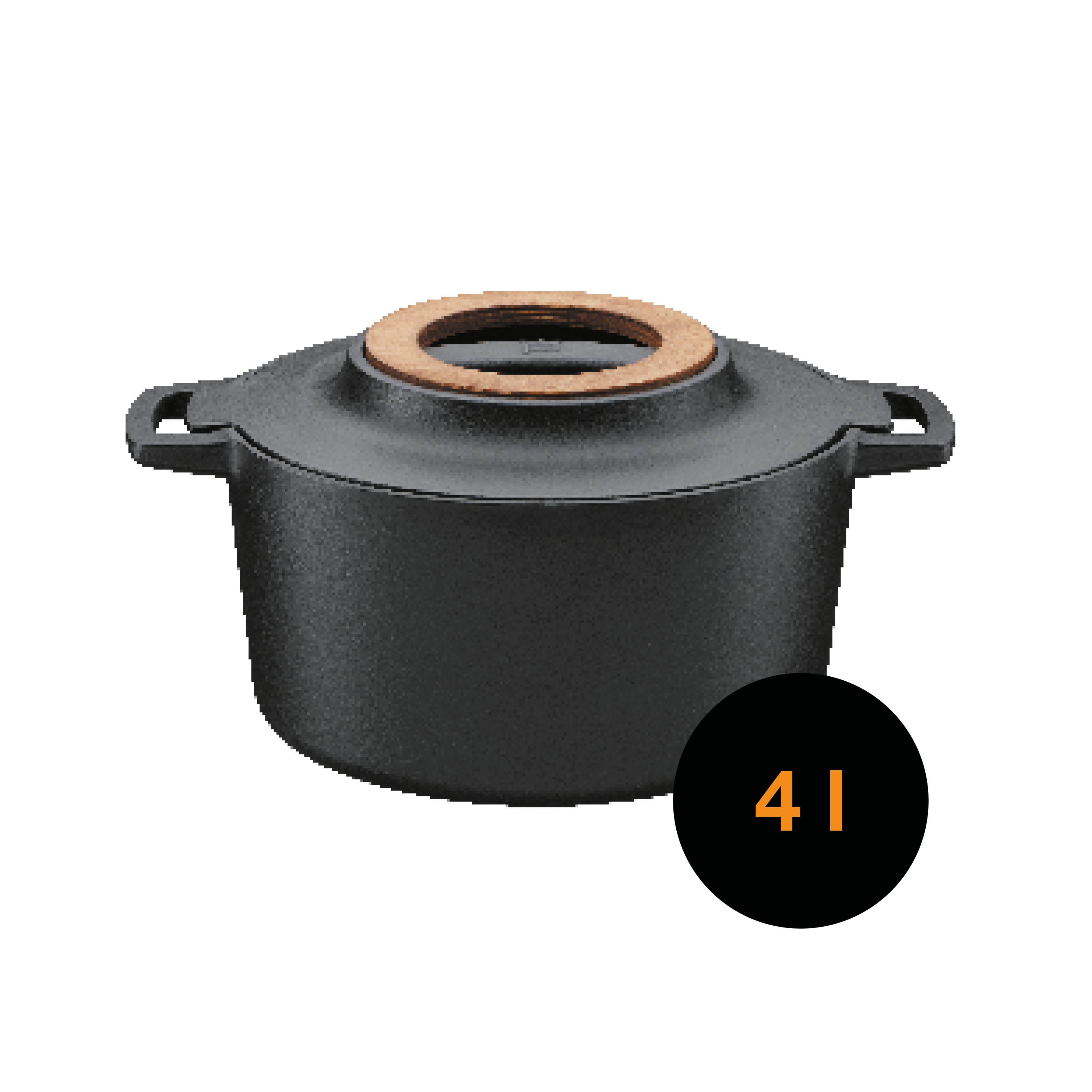 Olla De Hierro fundido norden 4l fiskars 155x30x257