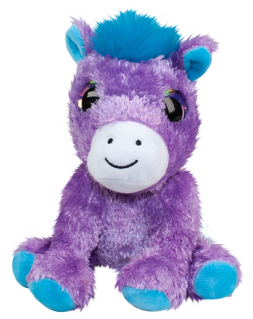 Lumo Stars Pony carla animales de juguete felpa azul blanco peluche 3 años