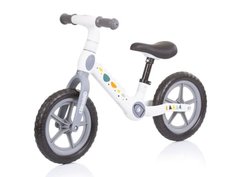 Bicicleta infantil sin pedales DINO white grey CHIPOLINO