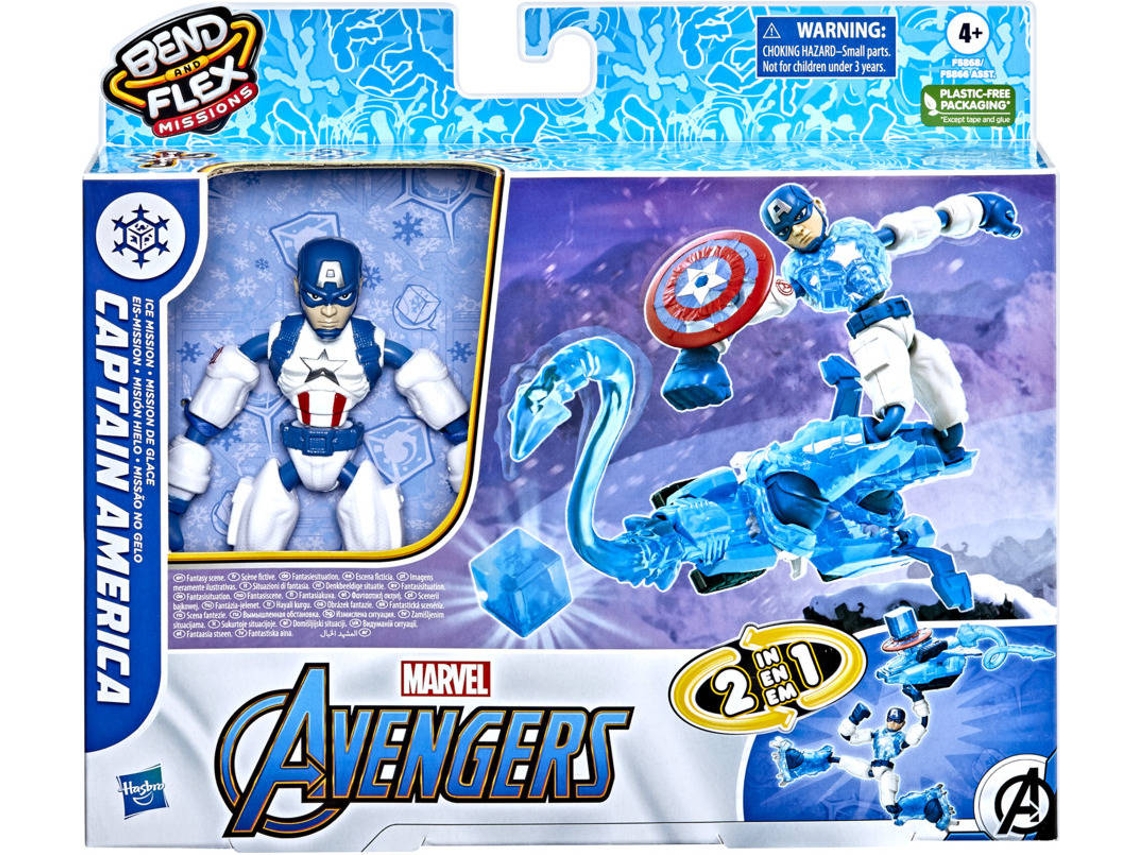 Muñecos Marvel Avengers Bend And Flex - Hulk Hasbro