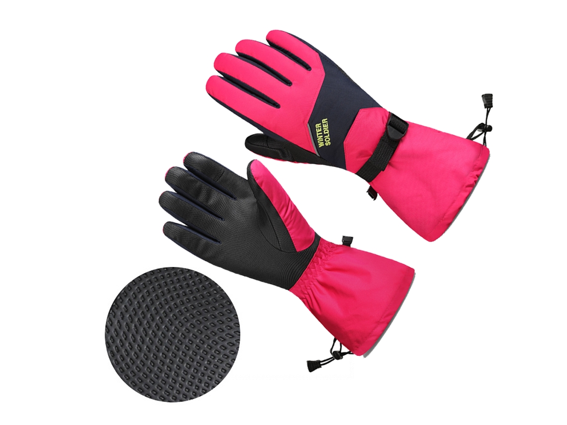 Guantes de Mujer ELKUAIE De Nieve Impermeables Pantalla Táctil