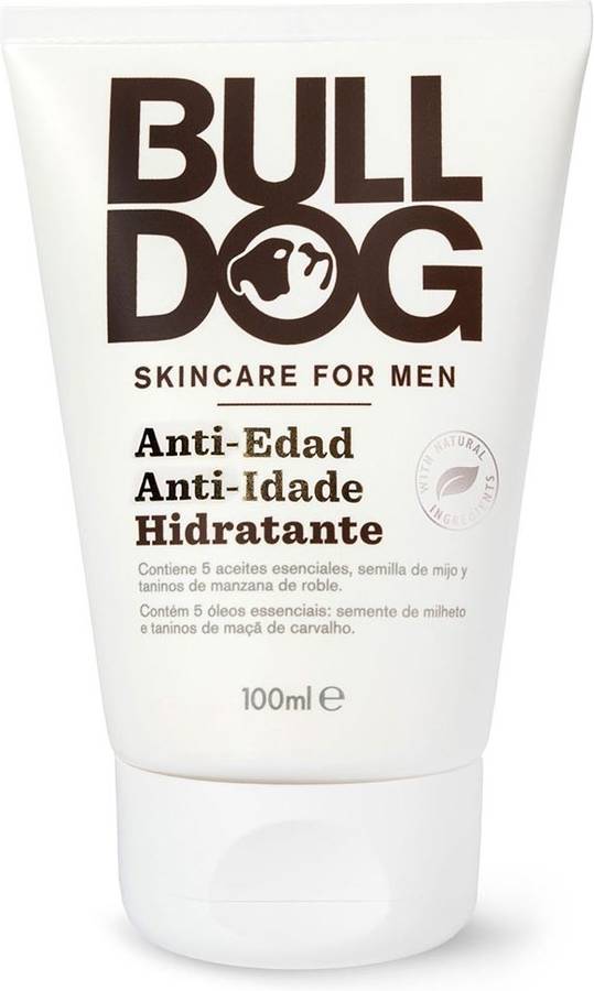 Bulldog Crema Hidratante antiedad y antiarrugas adecuada para el envejecimiento de la piel seca con propiedades antioxidantes 100 ml skincare for