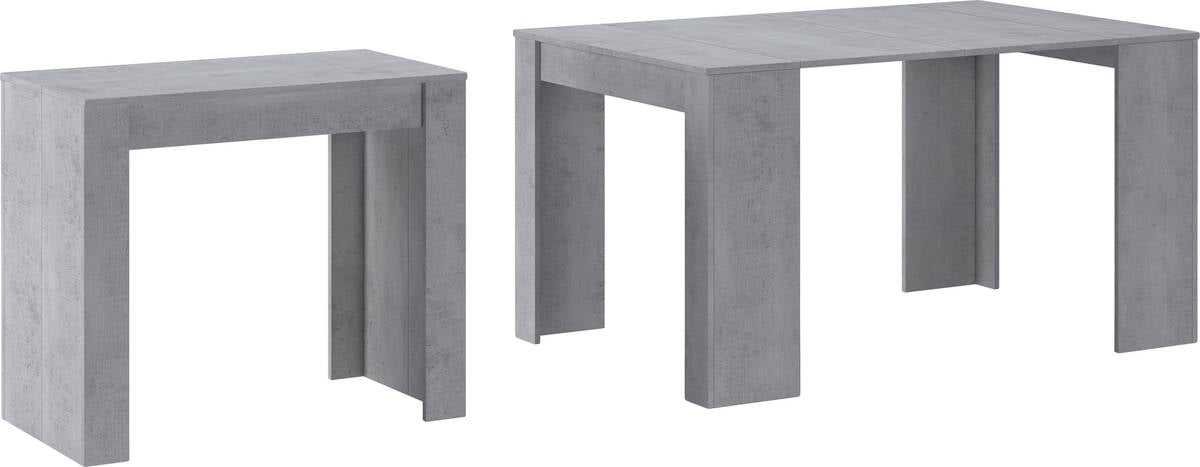 Mesa Consola SKRAUT HOME (Gris Cemento - Aglomerado - 90 x 50 x 78 cm)