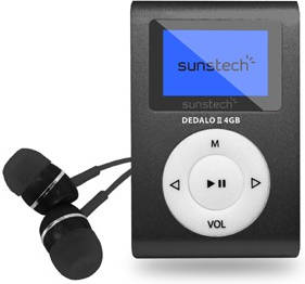 Reproductor MP3 SUNSTECH MP3 4GB 1.1"