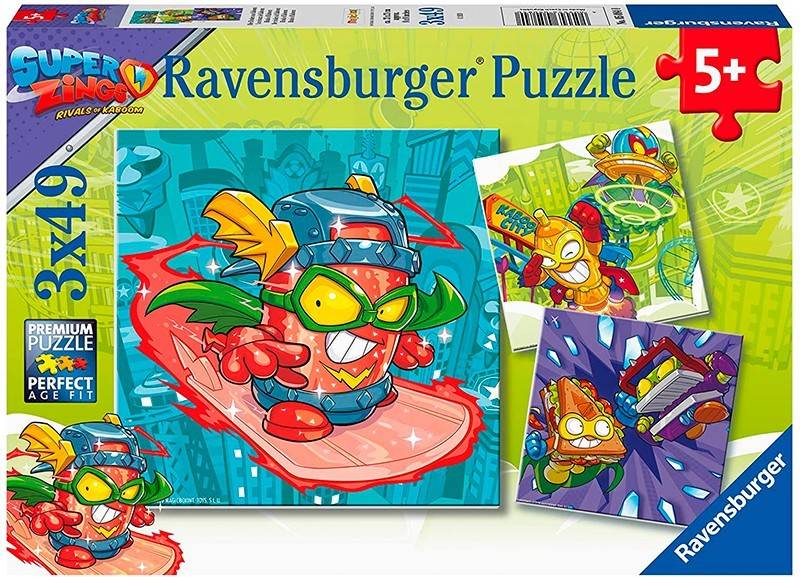 Puzzle RAVENSBURGUER Super Zings (Edad Mínima: 5 - Español)