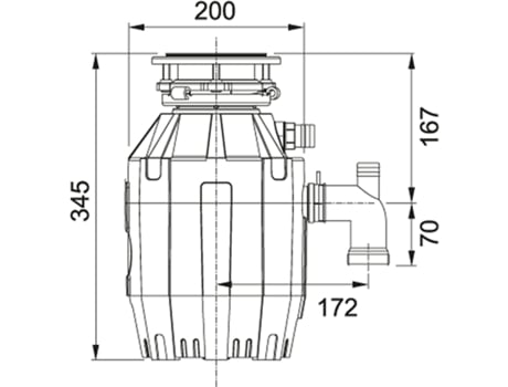 FRANKE TE-50 Alimentación continua 0,5 CV