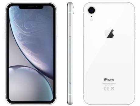 iPhone XR APPLE (Reacondicionado Marcas Mínimas - 6.1'' - 128 GB - Blanco)