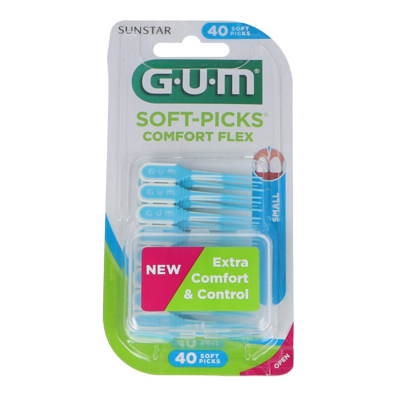 Cepillo Interdental GUM Soft-Picks Comfort Flex Small (40 Unidades)