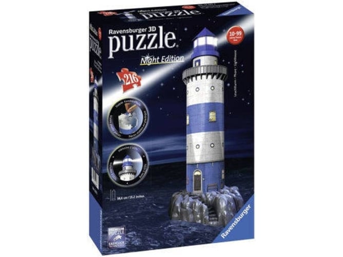 Puzzle 3d Runadrake farol night edition edad 10 216