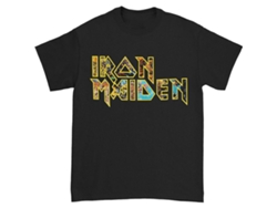 Camiseta ROCKINSTONE con el logo de Eddie de Iron Maiden (Algodón - XXXL)