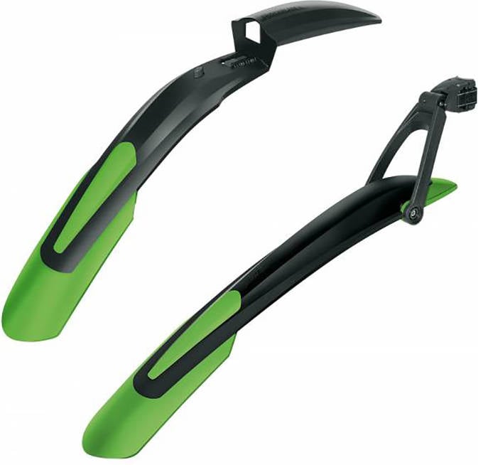 Sks Germany Set green 2629 juego de guardabarros cierre protector contra salpicaduras bicicletas montaña compuesto por shockblade xblade verde unisexadult black one size 27.5 29