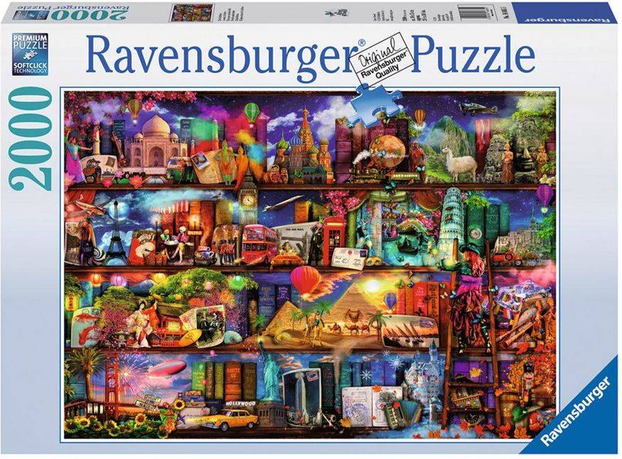 Puzzle RAVENSBURGUER El Mundo De Los Libros (2000 Piezas)