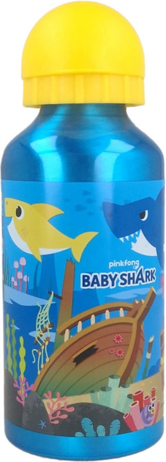 Botella BABY SHARK 62026 (400 ml - Aluminio)