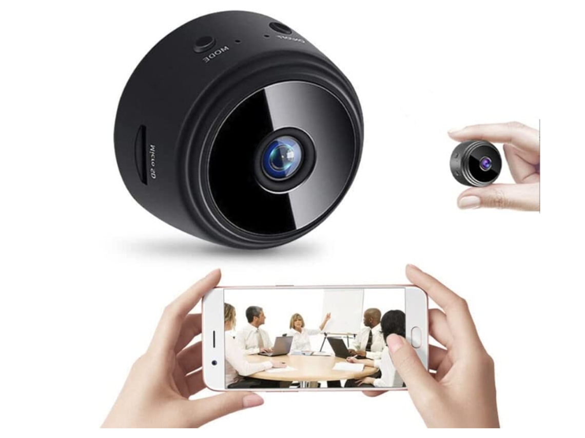 Mini Camara Oculta De Seguridad Espia 1080P HD Camera Con Audio Video Para  Casa 