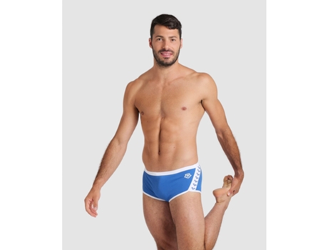 Bañador de Hombre para Natación ARENA Bañadores Icons Solid Low Azul (60)