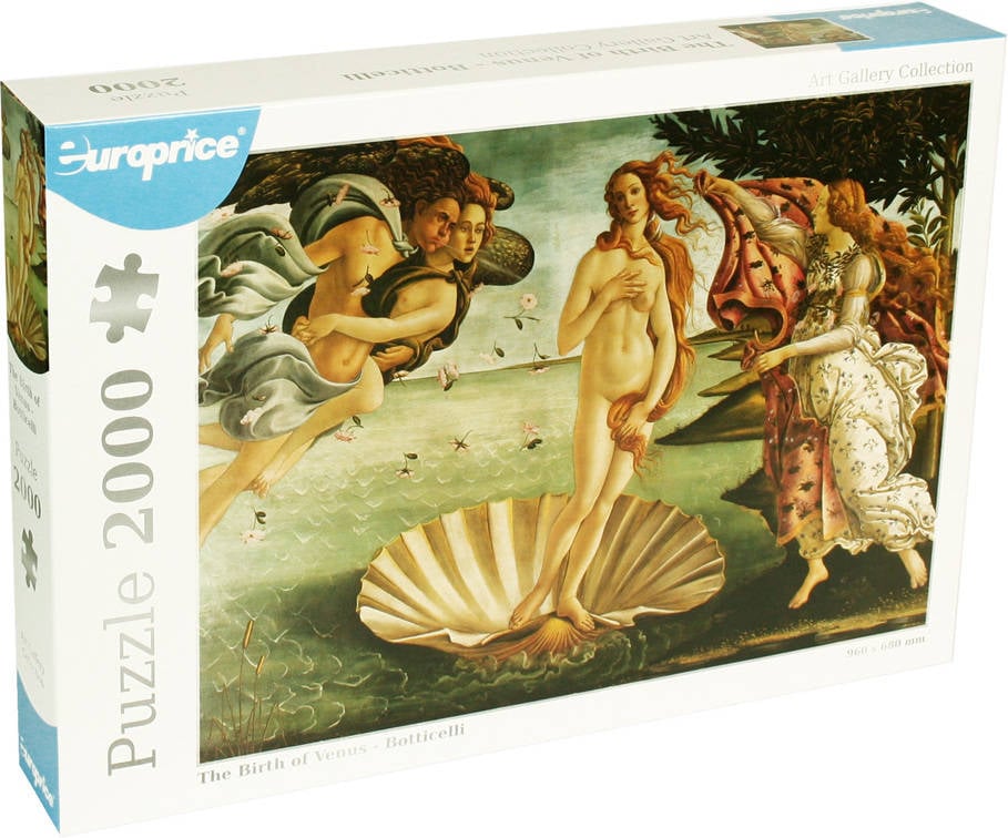 Puzzle EUROPRICE Art Gallery Collection - Botticelli (Edad Minima: 18 años - 2000 piezas)