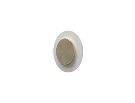 Percha SPLIT L Oro Blanco FINK 8.7x8.7x4 cm