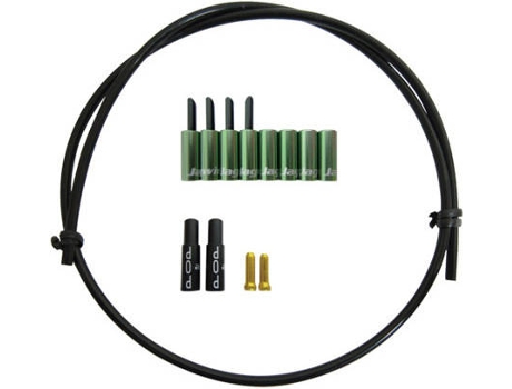 Kit de Cables de Freno JAGWIRE Universal Pro Housing Seal Kit-0,5 cm Brake-Cash Green (Verde - 5 mm)