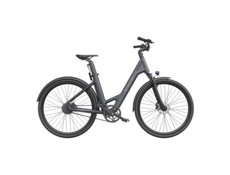 Bicicleta eléctrica ADO Air 28 Potencia 250W Batería 36V13.5Ah Autonomía asistida 100Km Freno de disco hidráulico Gris