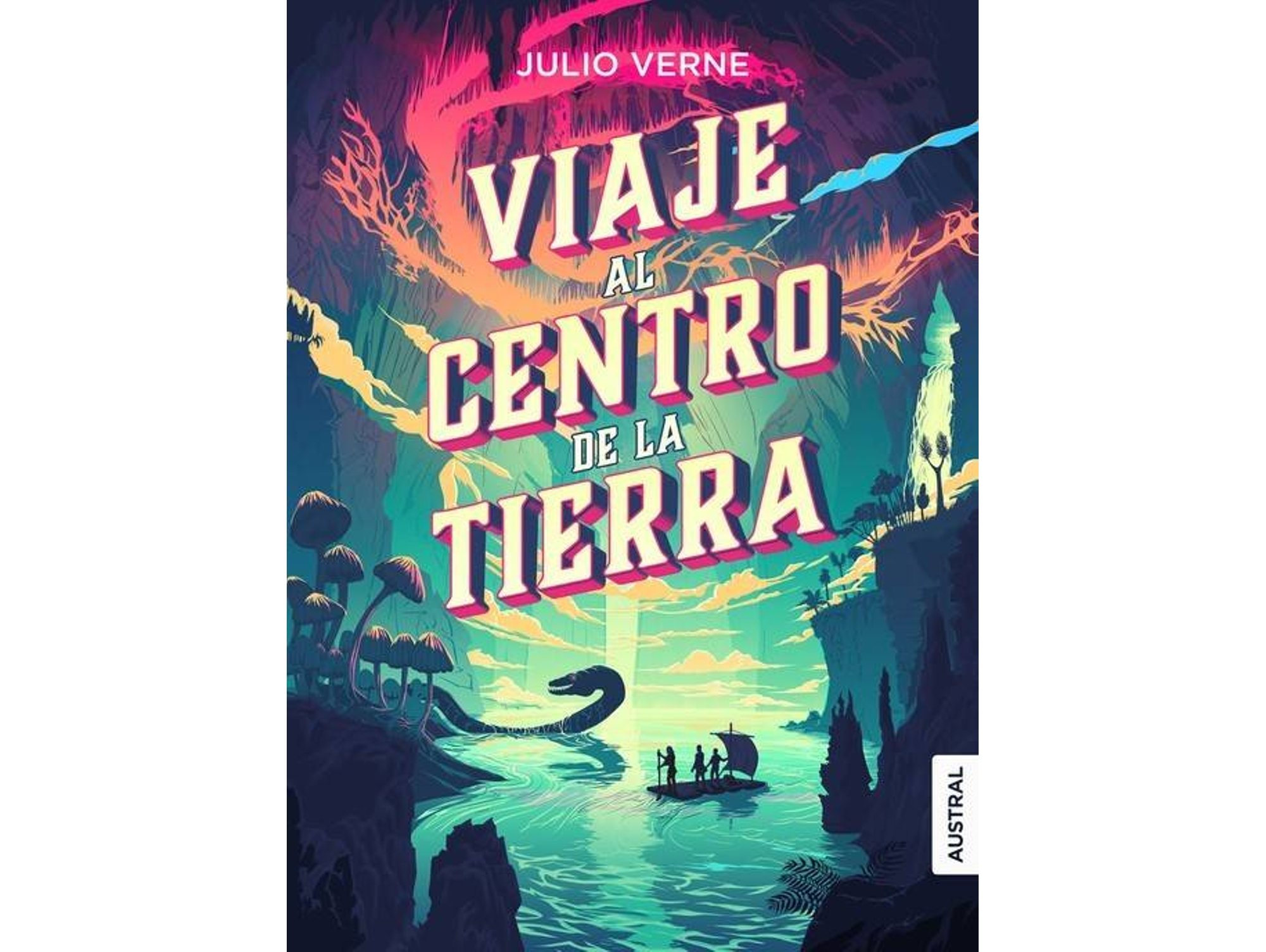 Libro VIAJE AL CENTRO DE LA TIERRA de Jules Verne