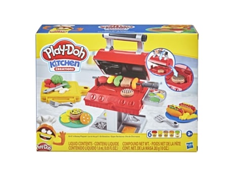 Plastilina Playdoh Super barbacoa edad minima 3 años hasbro original juguete