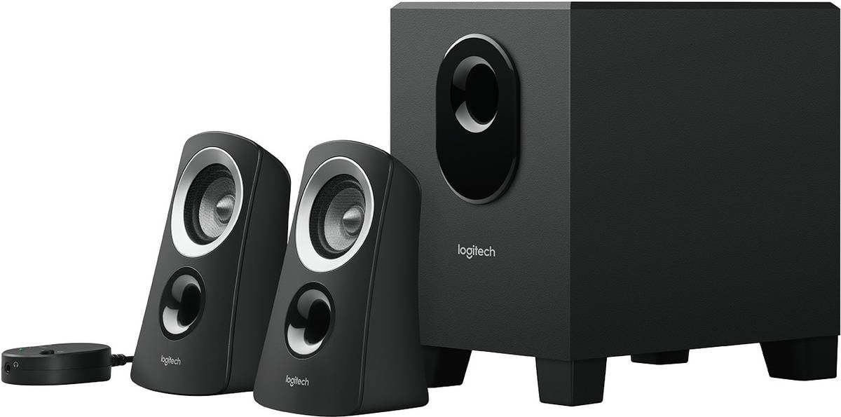 Altavoces 2.1 LOGITECH Z313 (PC - 25 W - Control de volumen)