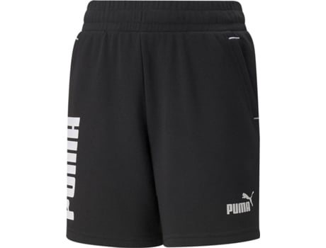 Pantalones Cortos para Niño PUMA Power Negro (8 años)