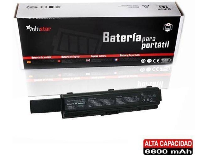 Batería VOLTISTAR Alta Capacidad para Toshiba Satellite L500 L300 L500D L505 L505D A200 A205 A210 A215 M200