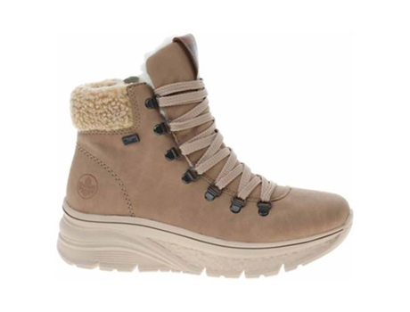 Botas RIEKER Material sintético Mujer (38 - Marrón)