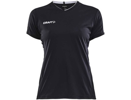 Camiseta de Mujer para Fitness CRAFT Progress Practise Negro (L)