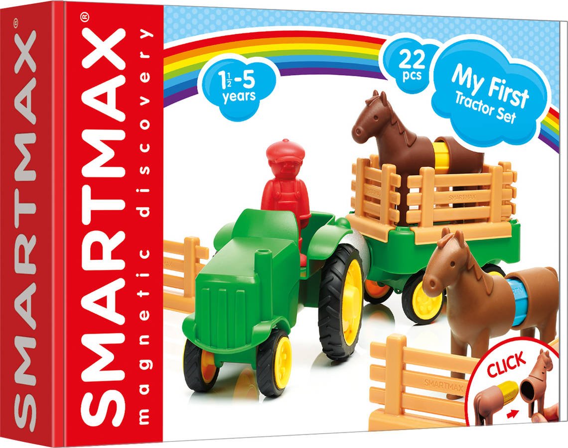 Toys And Games gmbh smartmax my first tractor set de 21 piezas color smx 222 conjunto muñecos