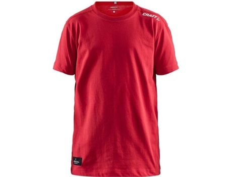 Camiseta de Hombre para Fútbol CRAFT Community Mix Rojo (146 / 152 cm)